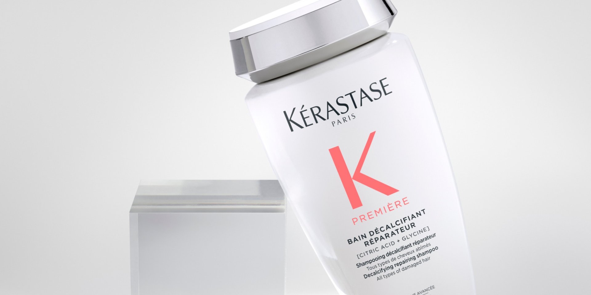 Shampooing Kérastase Première pour le rituel de décalcification